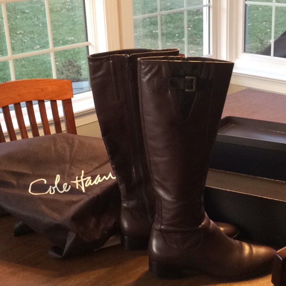 Classic brown Cole Haan boots